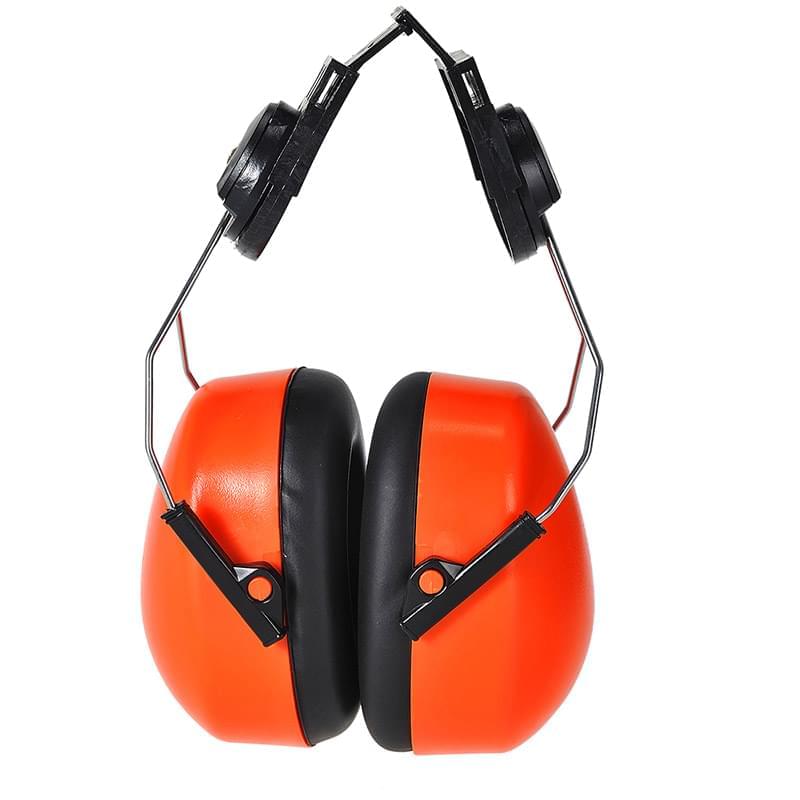 Portwest Endurance HV Clip-On Ear Protector Orange Orange