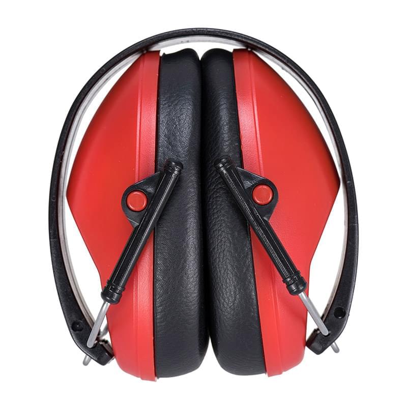Portwest Slim Ear Muff Red Red