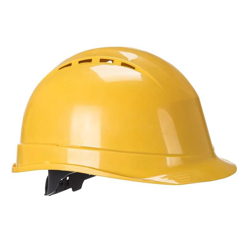 Portwest Arrow Safety Helmet   Yellow Yellow
