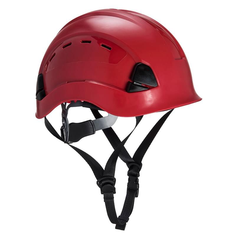 Portwest Height Endurance Mountaineer Helmet  Red Red