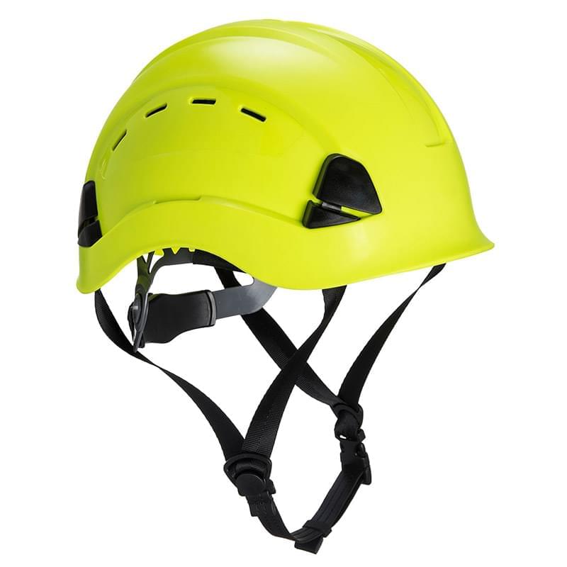 Portwest Height Endurance Mountaineer Helmet  Yellow Yellow