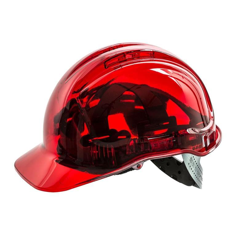 Portwest Peak View Hard Hat Vented Red Red