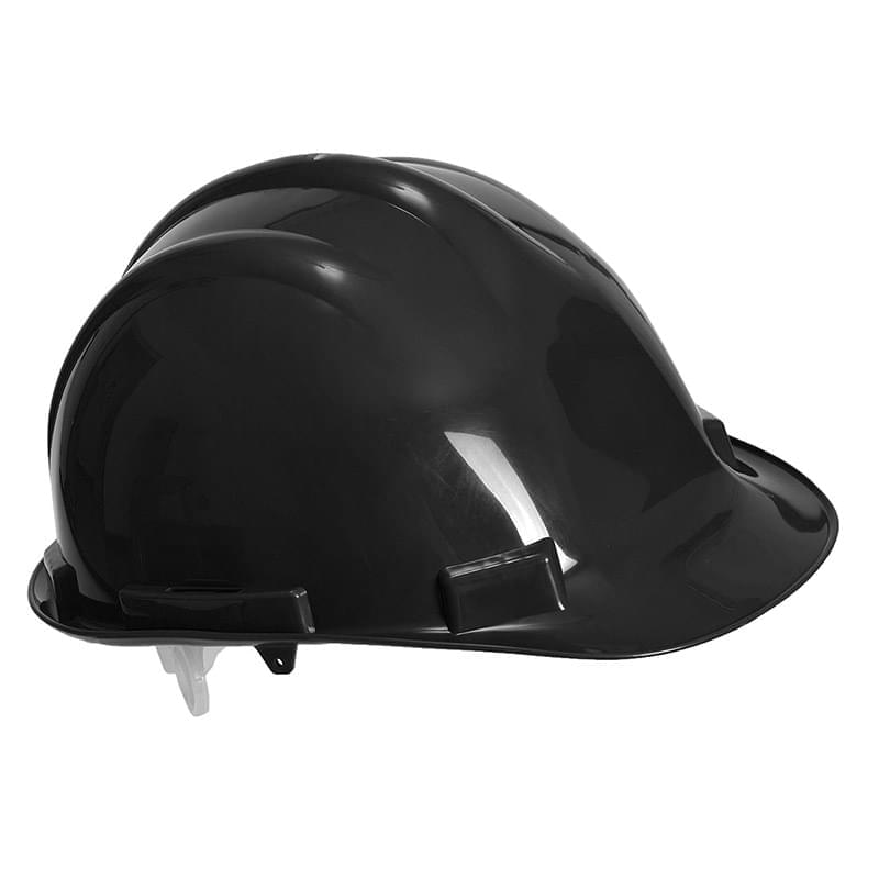 Portwest Expertbase Safety Helmet  Black Black