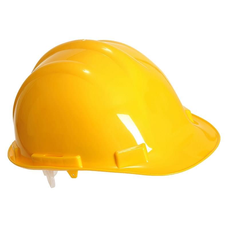 Portwest Expertbase Safety Helmet  Yellow Yellow
