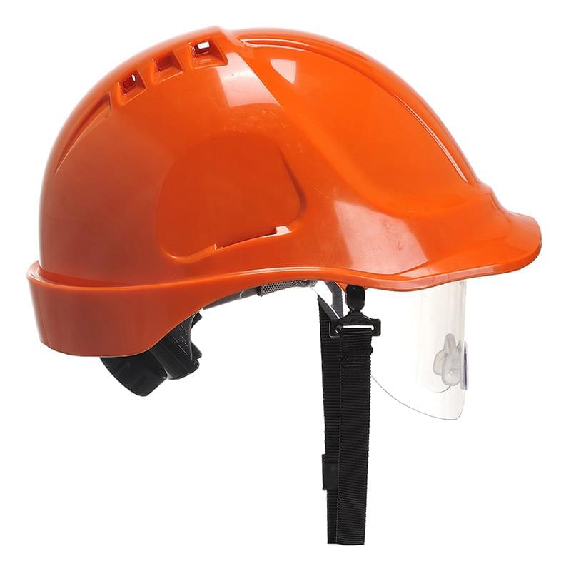 Portwest Endurance Visor Helmet Orange Orange