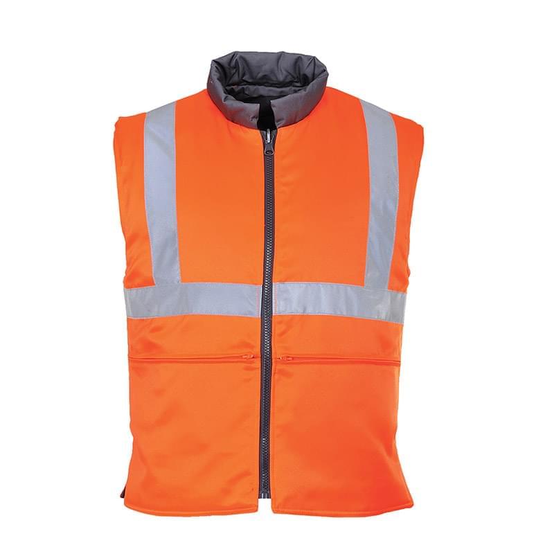 Portwest Hi-Vis Bodywarmer RIS Orange