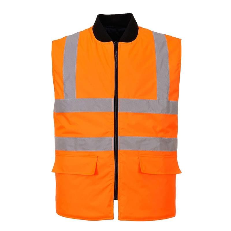 Portwest Hi-Vis Bodywarmer Orange