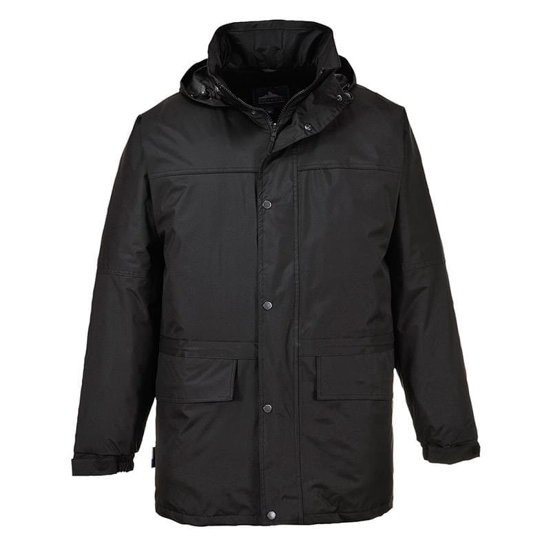 Portwest Oban Fleece Lined Jacket Black Black