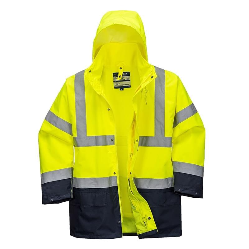 Portwest Essential 5in1 Hi-Vis Jacket Yellow