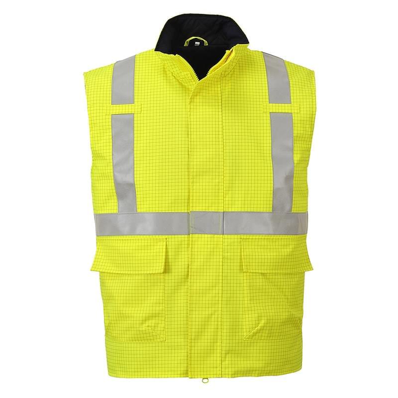 Portwest Bizflame FR Bodywarmer Yellow