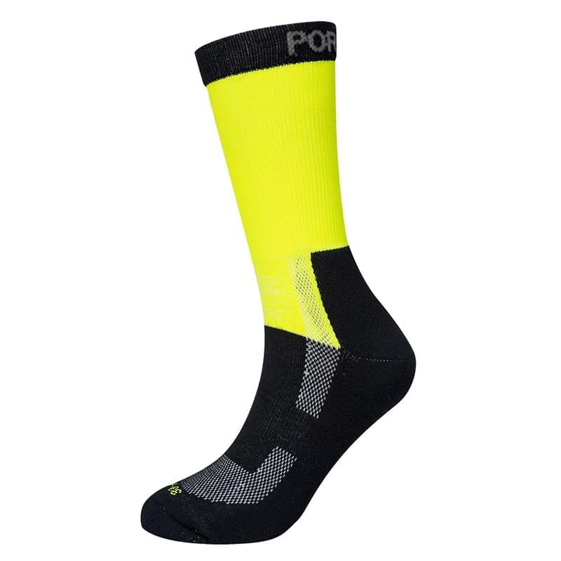 Portwest Lightweight Hi-Vis Sock Yellow