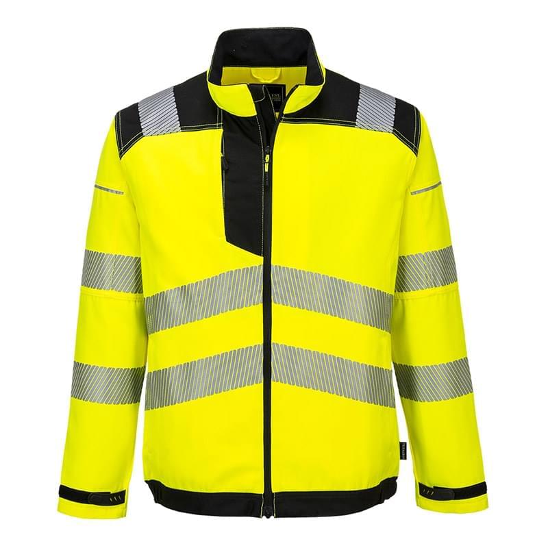 Portwest PW3 Hi-Vis Work Jacket Yellow/Black