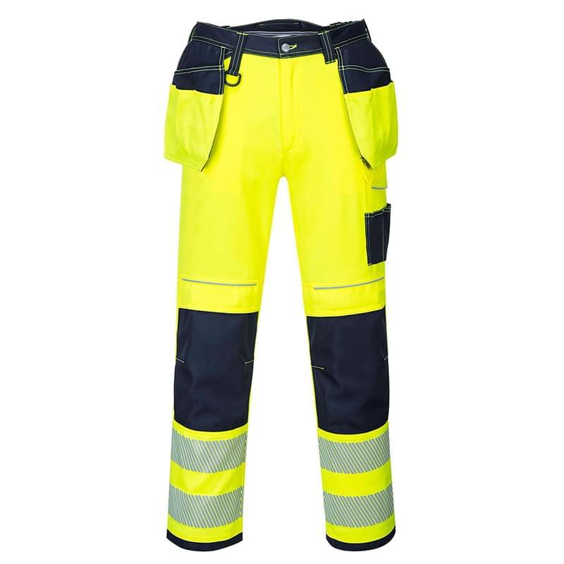 Portwest PW3 Hi-Vis Holster Trousers Yellow