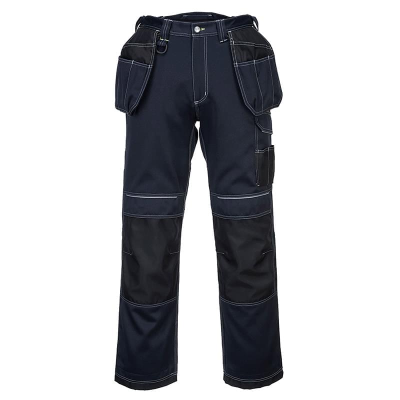 Portwest PW3 Holster Work Trousers Navy/Black