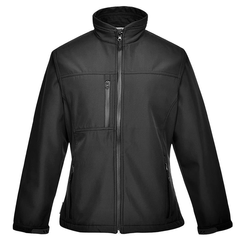 Portwest Charlotte Softshell Jacket Black