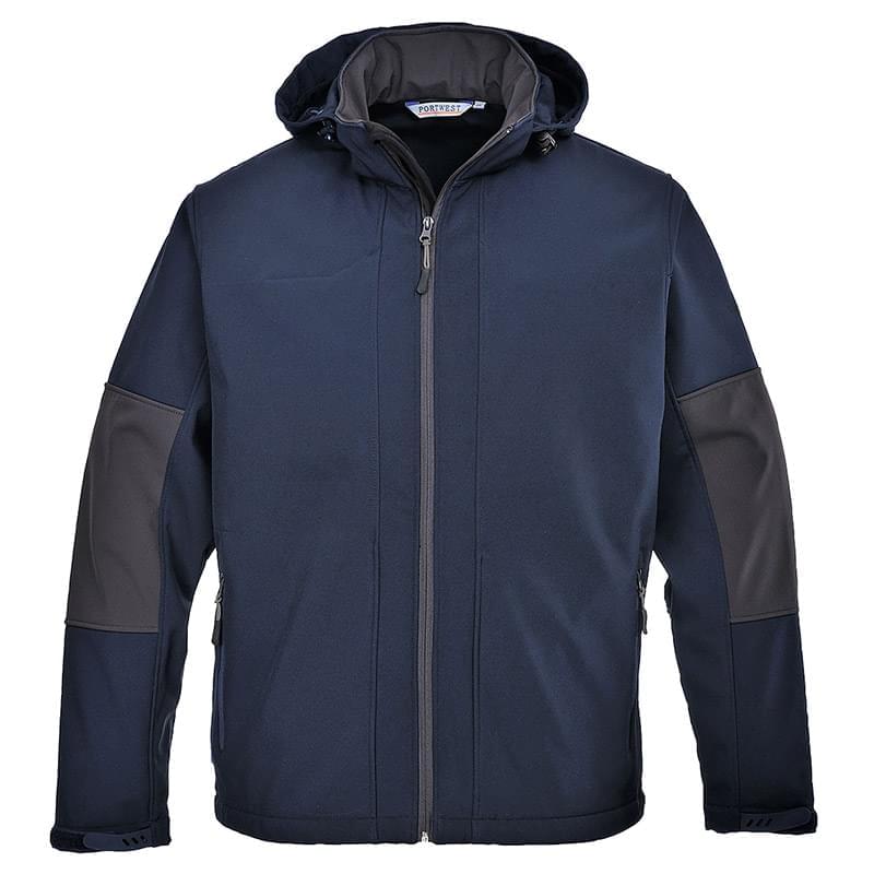 Portwest Softshell with Hood Navy