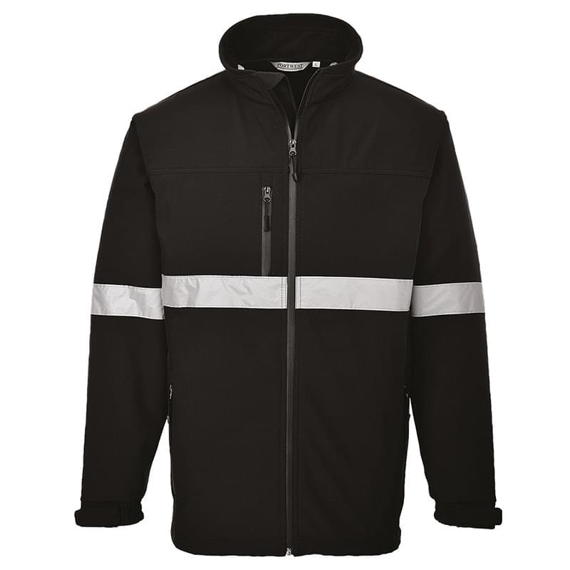 Portwest Iona Softshell Jacket Black