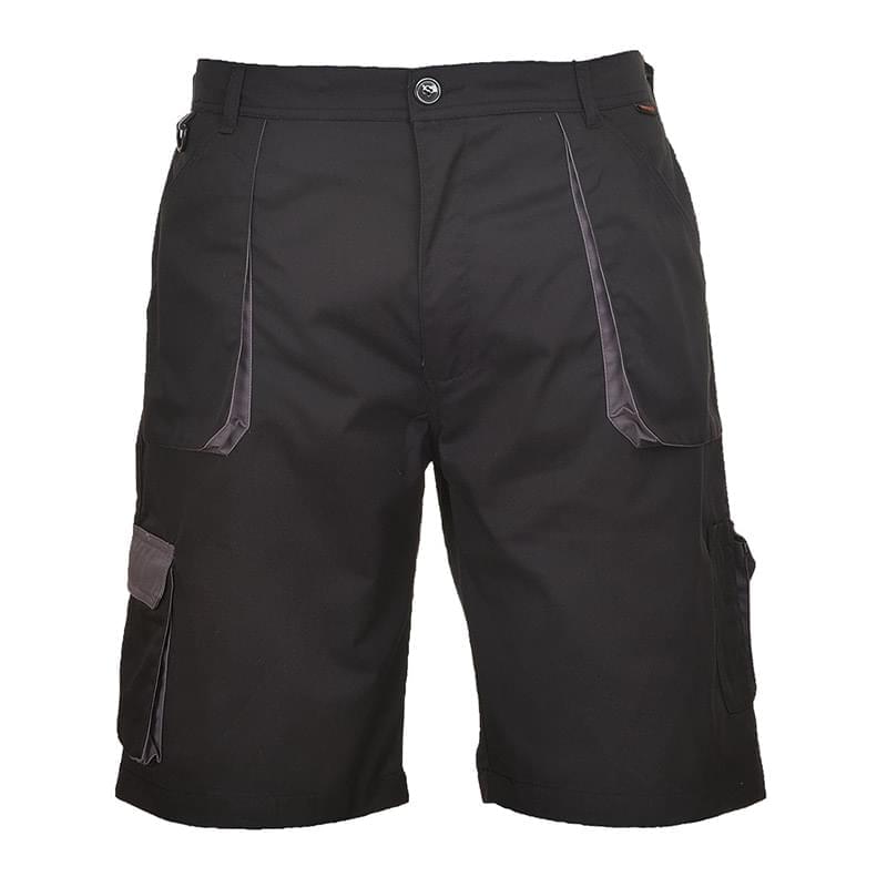 Portwest Contrast Shorts Black