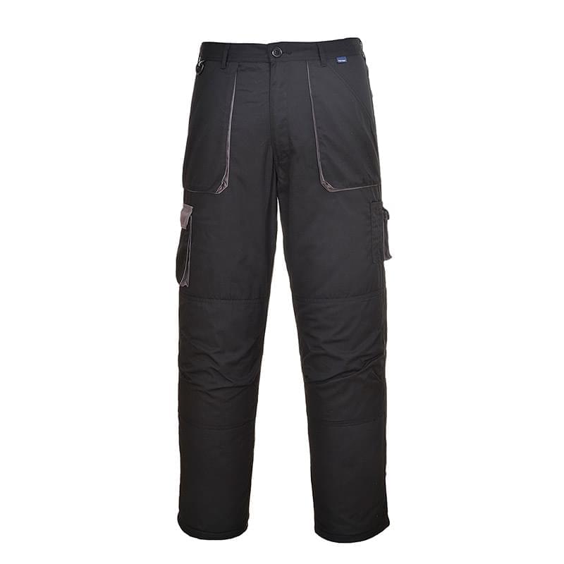 Portwest Contrast Trousers Lined Black