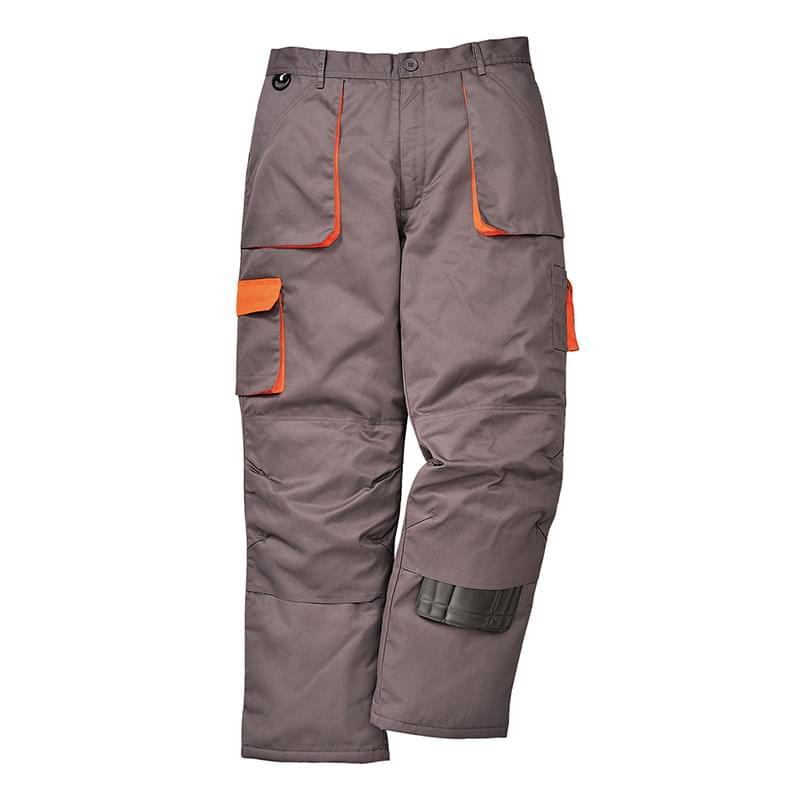 Portwest Contrast Trousers Lined Grey