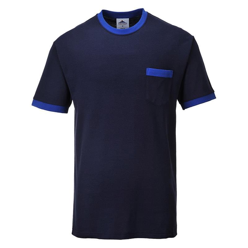 Portwest Contrast T-Shirt Navy