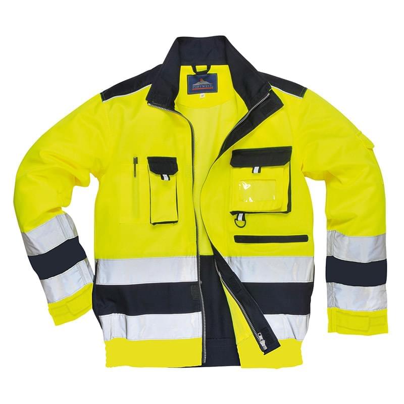 Portwest Lille Hi-Vis Jacket Yellow