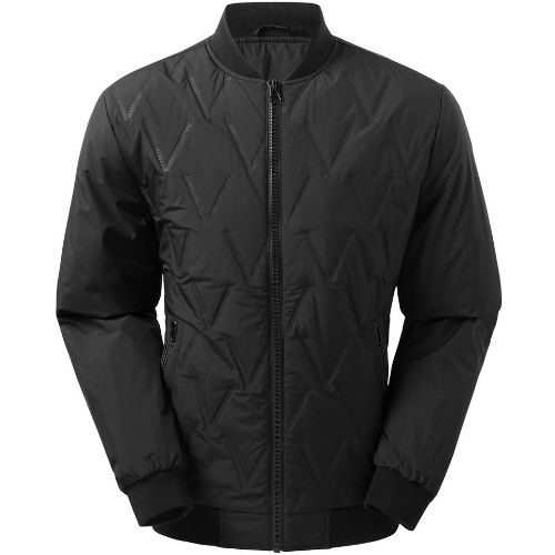 2786 Vector Moulded Bomber Jacket Black