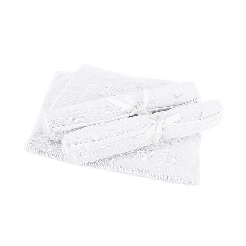 A & R Towels Bath Mat White