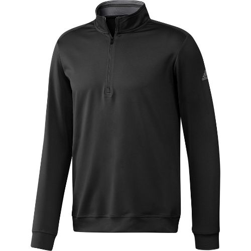 Adidas Classic Club ¼ Zip Sweater Black