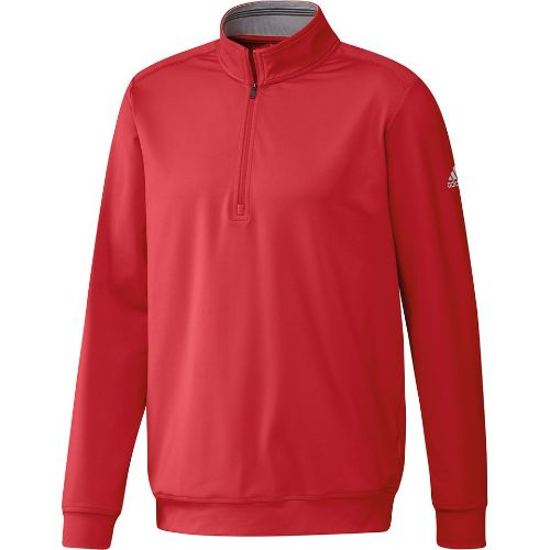 Adidas Classic Club ¼ Zip Sweater Collegiate Red