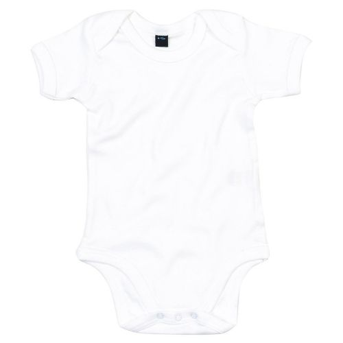 Babybugz Baby Bodysuit Organic White