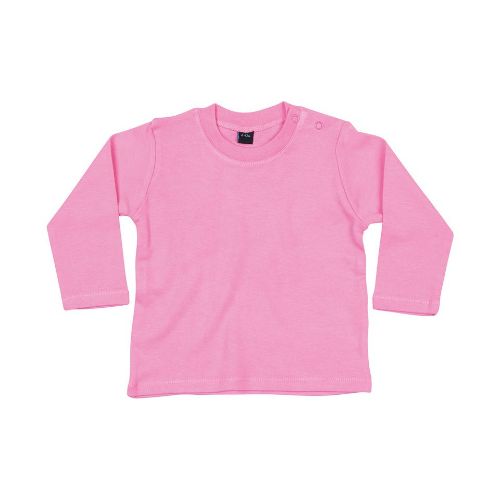 Babybugz Baby Long Sleeve T Bubblegum Pink