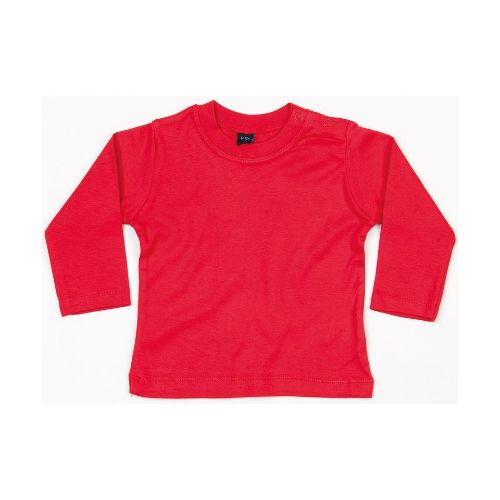 Babybugz Baby Long Sleeve T Red