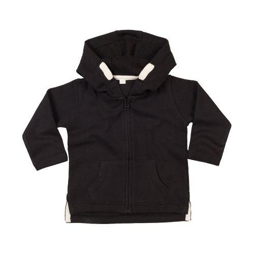 Babybugz Baby Hoodie Black