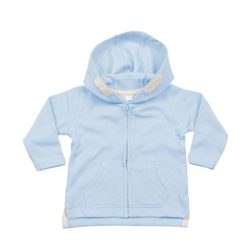 Babybugz Baby Hoodie Dusty Blue