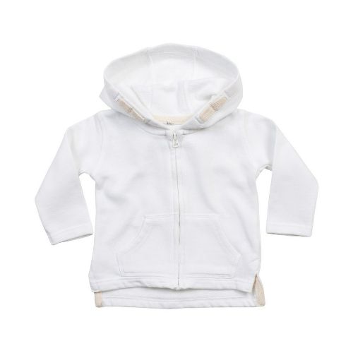 Babybugz Baby Hoodie White