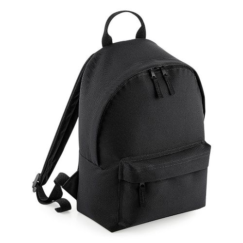 Bagbase Mini Fashion Backpack Black/ Black