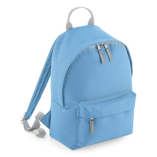 Bagbase Mini Fashion Backpack Sky Blue/ Light Grey