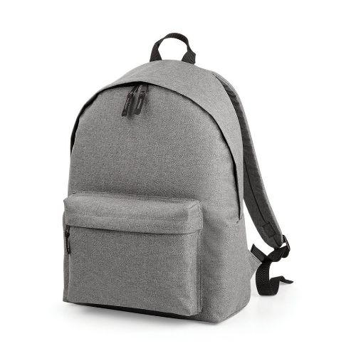 Bagbase Two-Tone Fashion Backpack Grey Marl