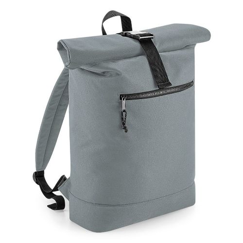 Bagbase Recycled Rolled-Top Backpack Pure Grey