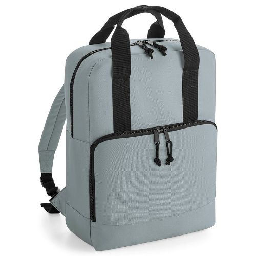 Bagbase Recycled Twin Handle Cooler Backpack Pure Grey