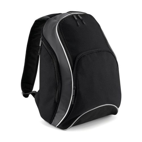 Bagbase Teamwear Backpack Black/Graphite Grey/White