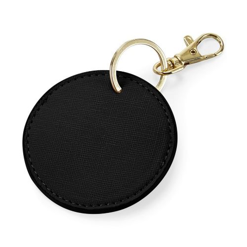 Bagbase Boutique Circular Keyclip Black