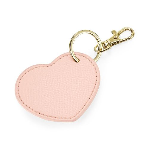 Bagbase Boutique Heart Keyclip Soft Pink