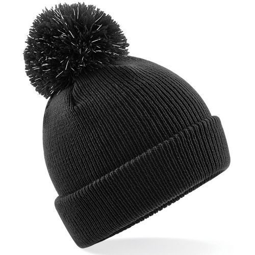 Beechfield Junior Reflective Bobble Beanie