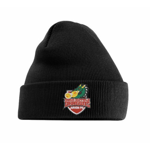 North Duffield Dragons Beechfield Original Cuffed Beanie Black