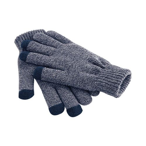 Beechfield Touchscreen Smart Gloves Heather Navy