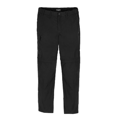 Craghoppers Expert Kiwi Tailored Convertible Trousers Black