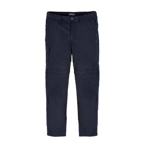 Craghoppers Expert Kiwi Tailored Convertible Trousers Dark Navy