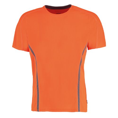 Gamegear Gamegear Cooltex Action T-Shirt Short Sleeve Fluorescent Orange/Grey